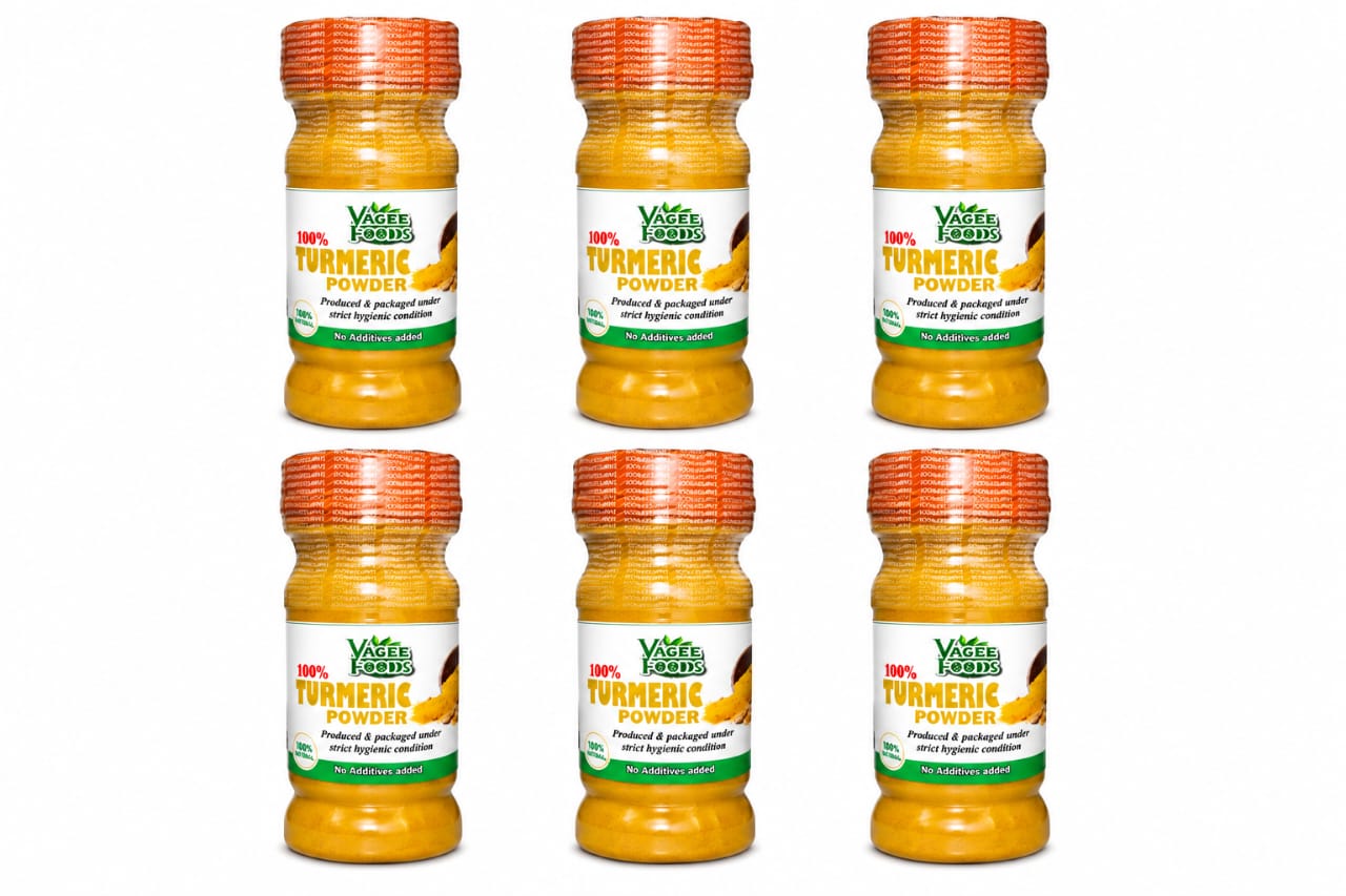 Turmeric powder 6 x 100g/3.53 ounces