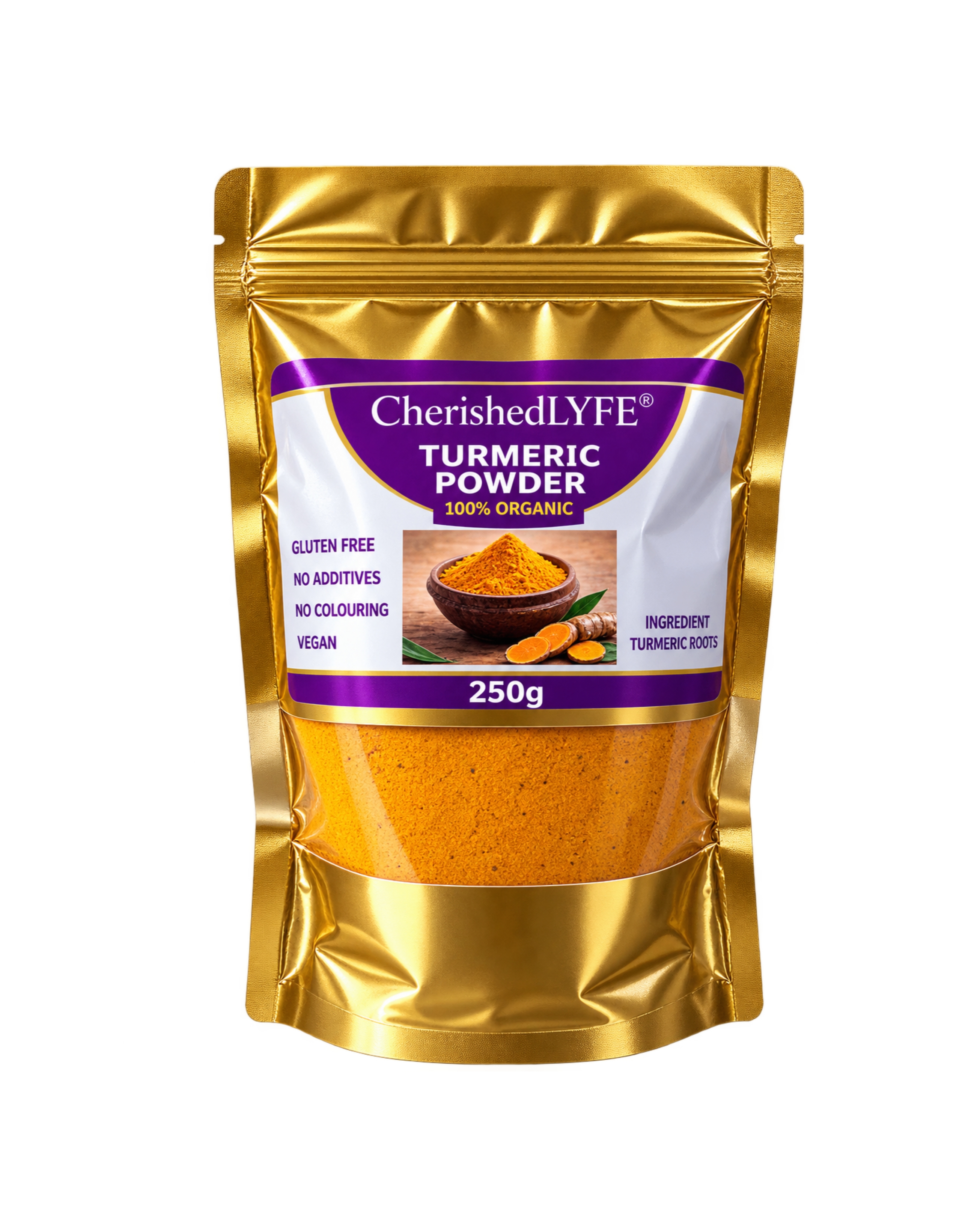 CherishedLYFE Turmeric Powder - 250g