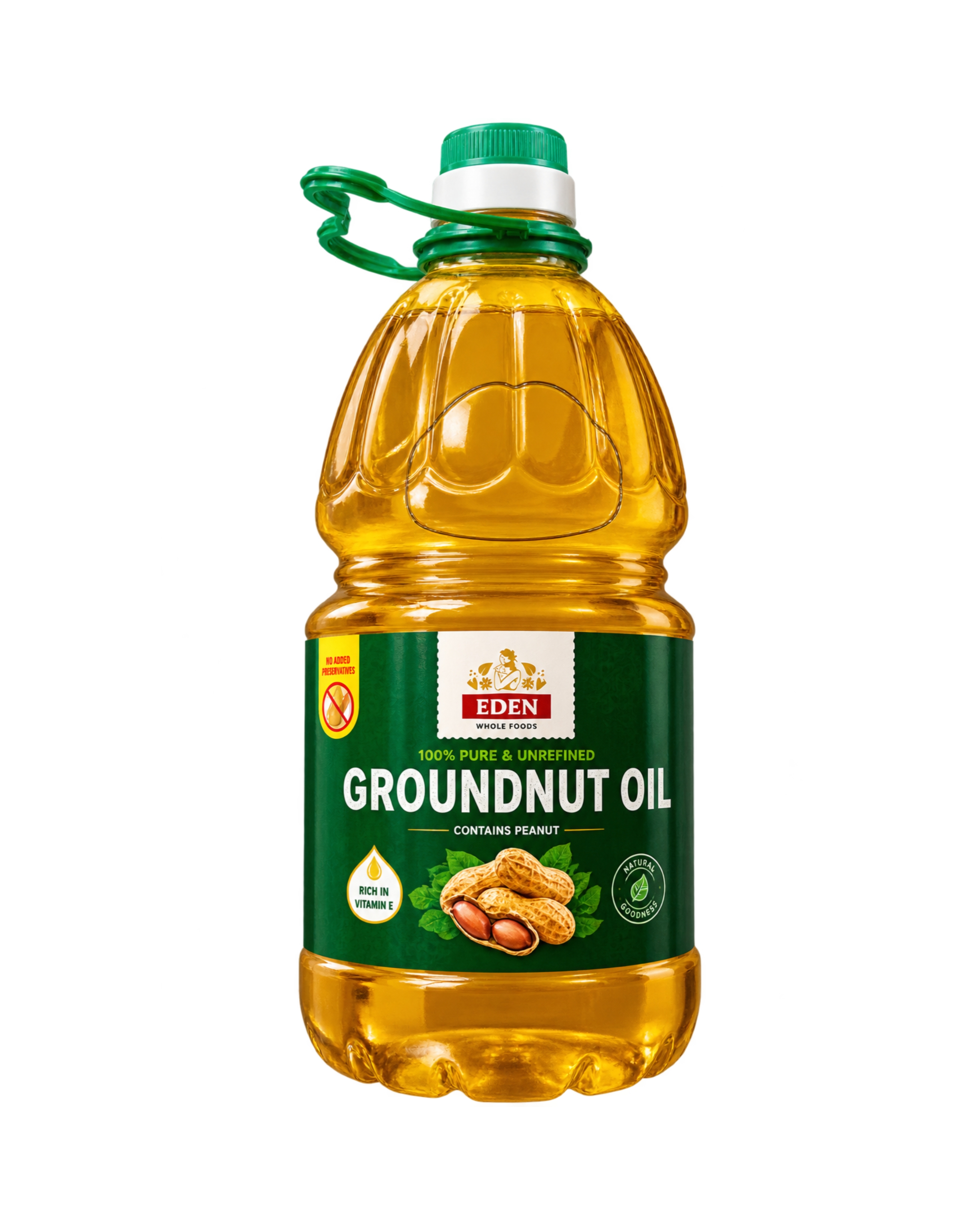 Eden Whole Foods Natural Groundnut Oil