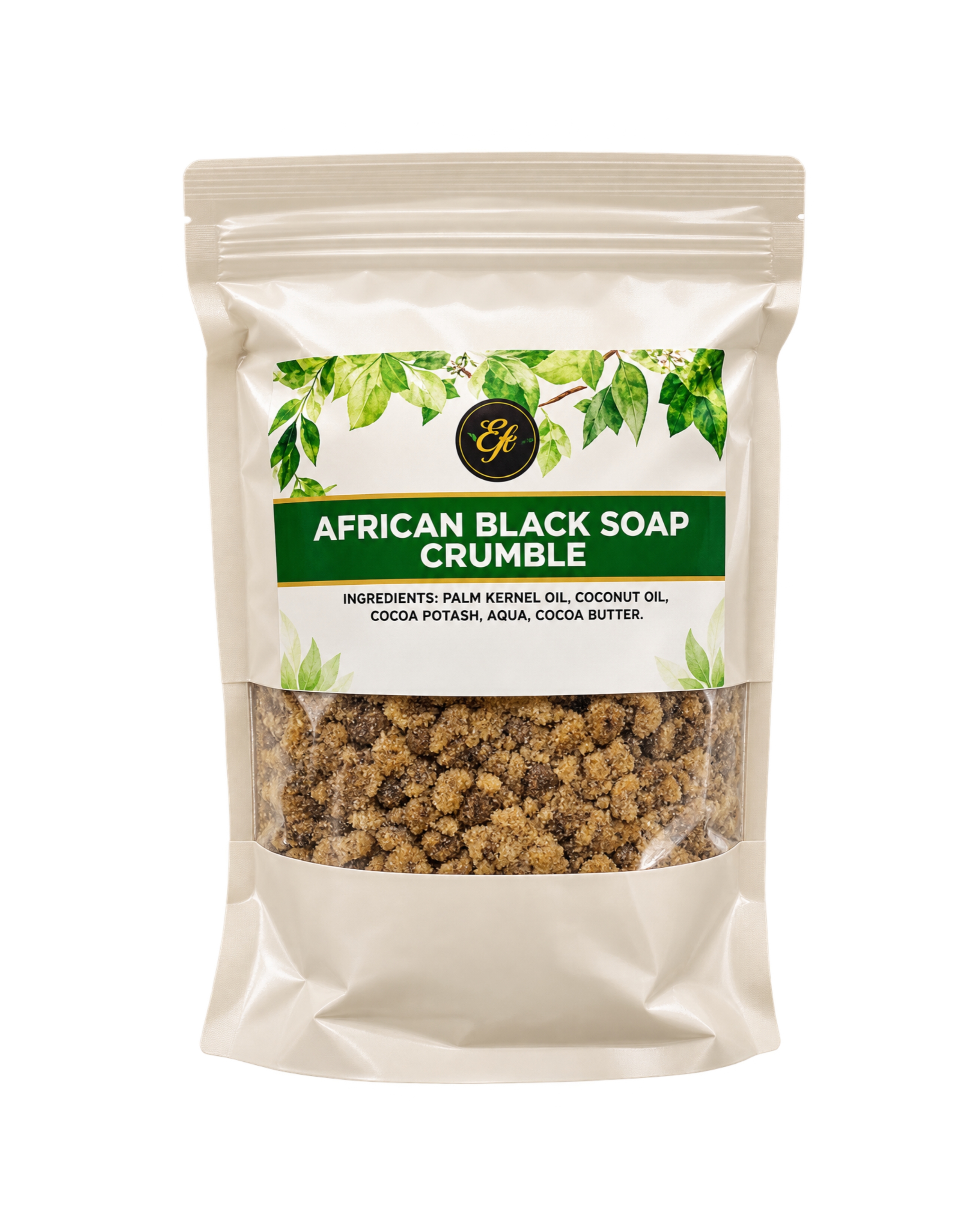 Efe African Black Soap Crumble