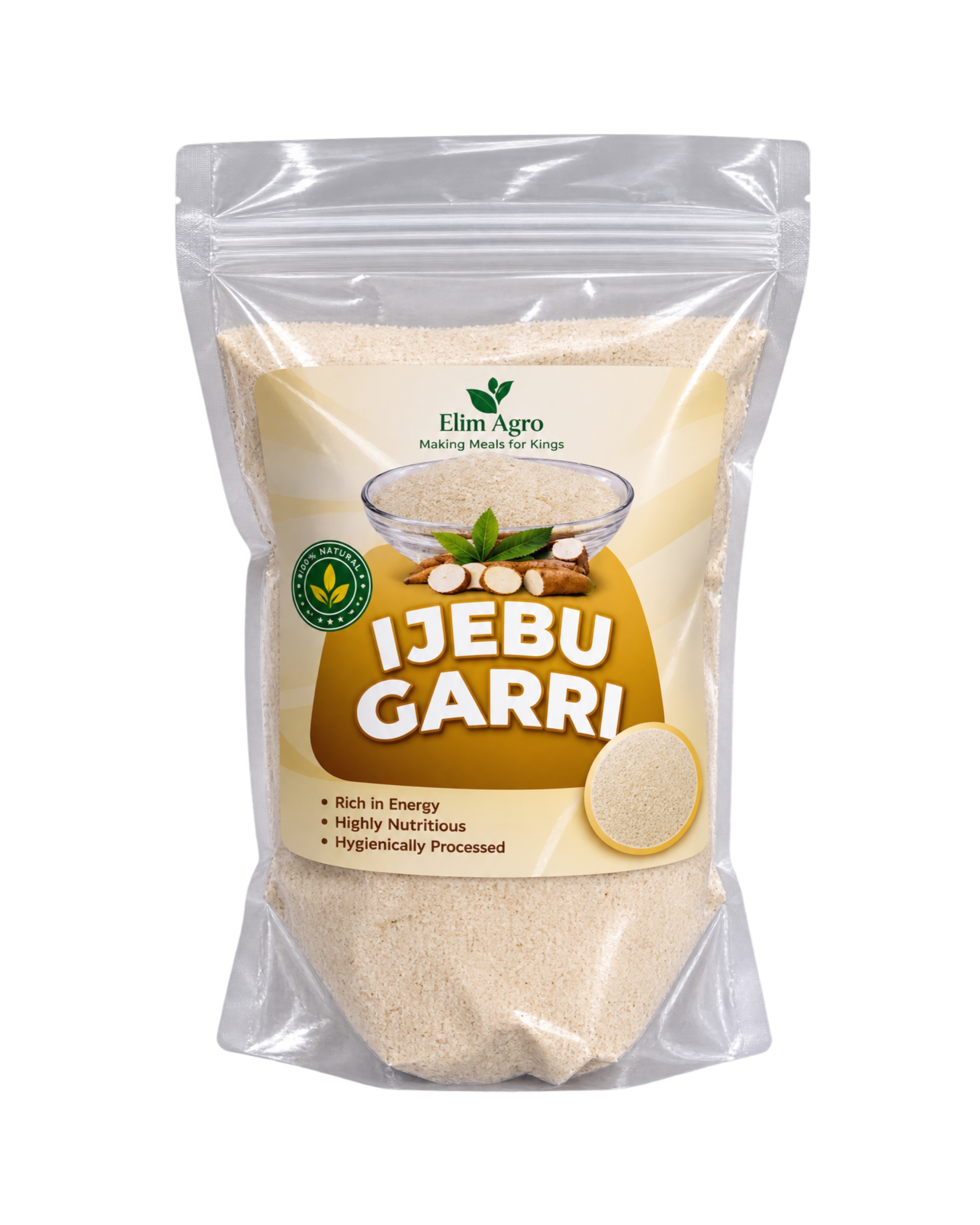 WHITE GARRI - 5KG/11 IBS