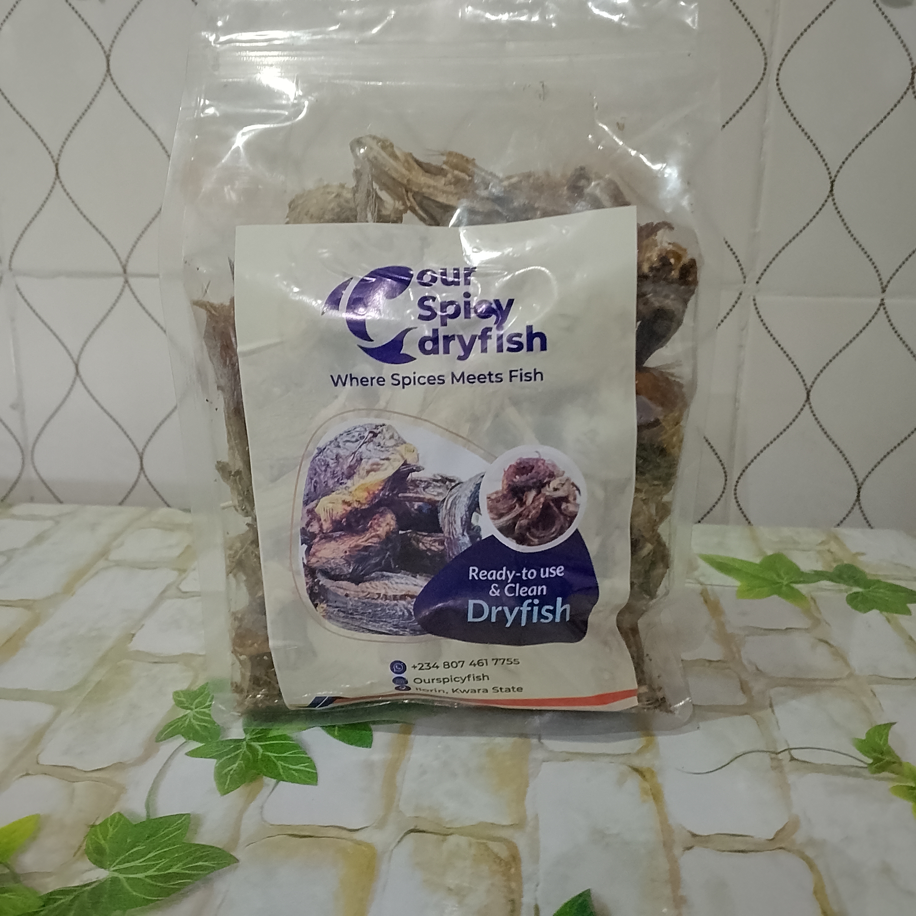 Spicy dry fish