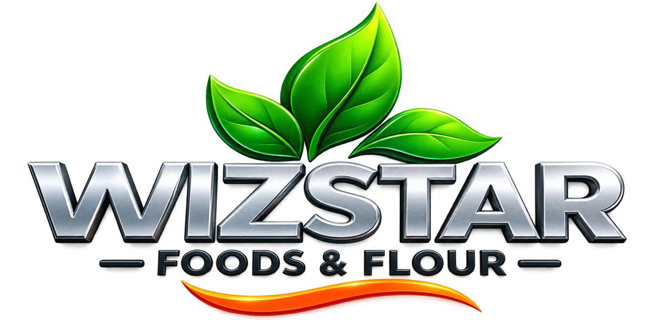 Wizstar Foods and Flour logo
