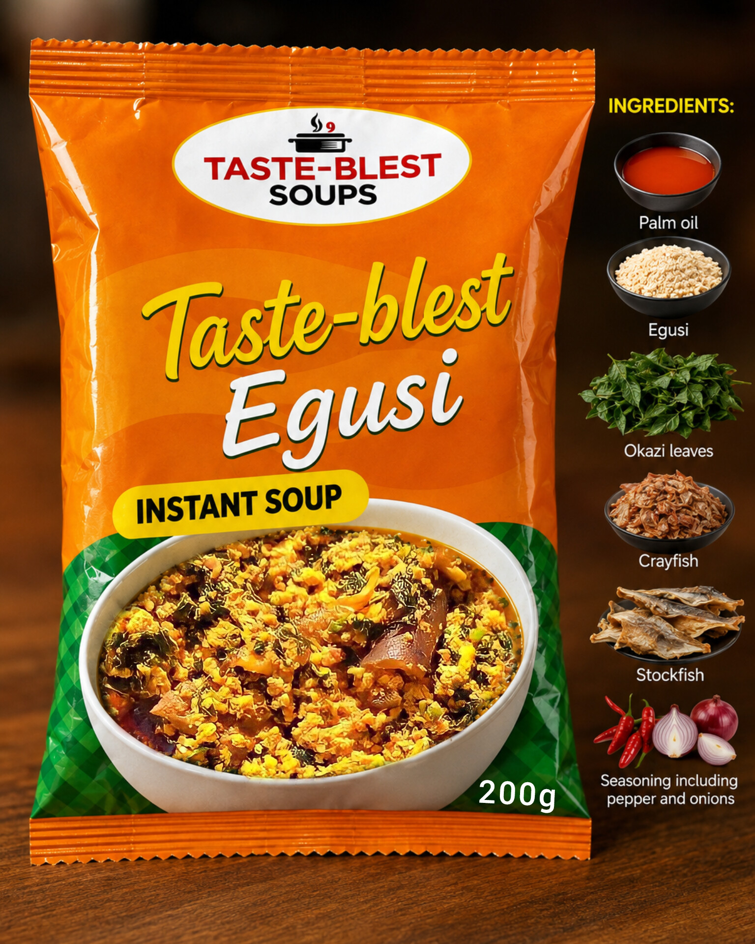TASTE-BLEST EGUSI