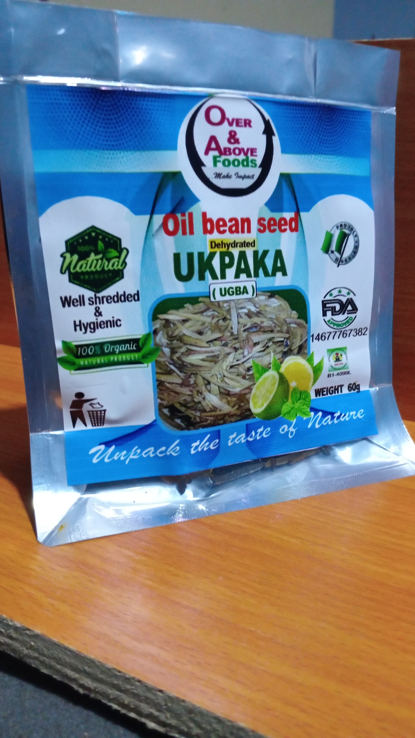 UKPAKA (oilbean seed)