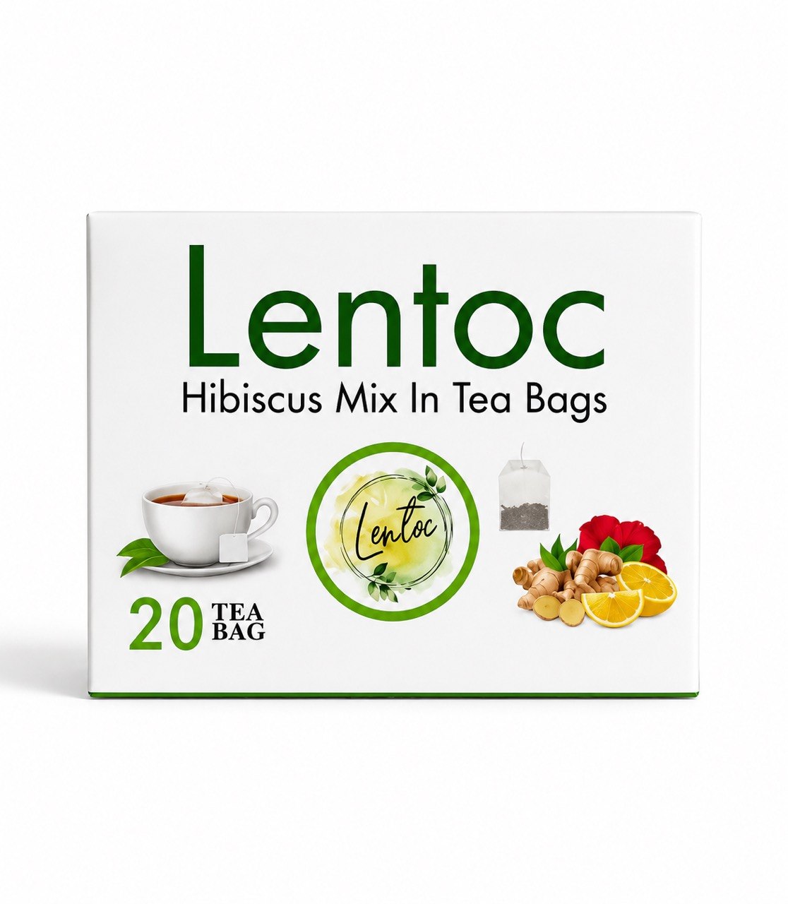 LENTOC Hibiscus Mix in Tea Bags