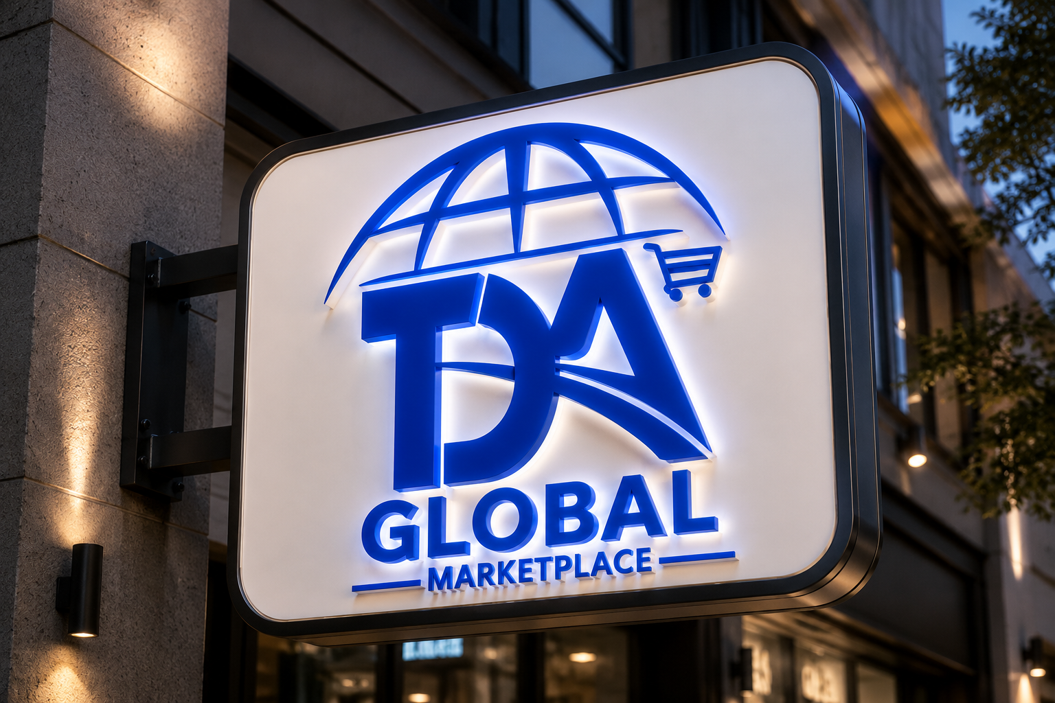 T.D.A Global MarketPlace logo