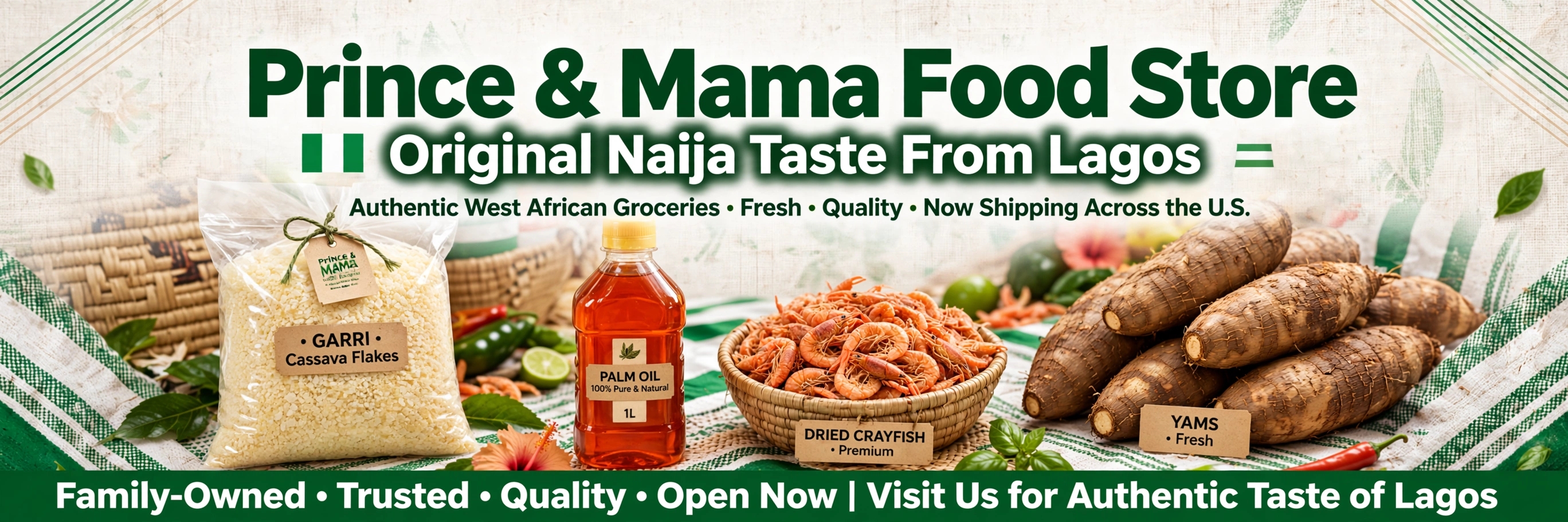 Prince and Mama garri store
