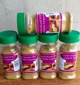 CherishedLYFE Ginger Powder - 100g