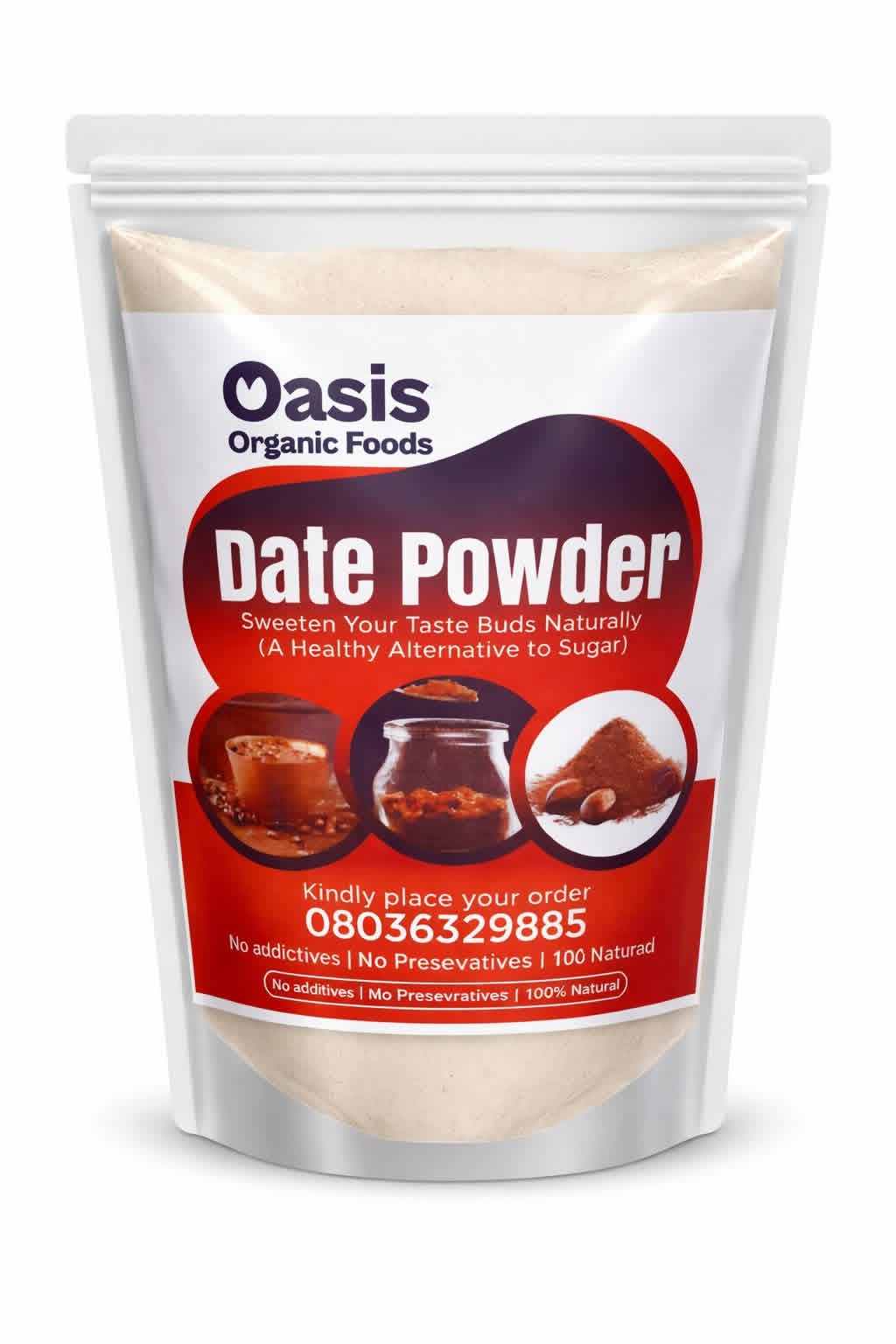 Date powder