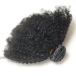 Afro Kinky Curly Human Hair Bundles Brazlian Tissage Humain Hair Natural Fluffy American African Weaving Cheveux Humain On Bulk - Image 2