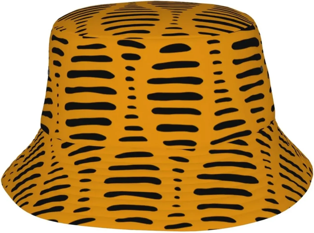 African Style Bucket Hats for Women Men Packable Sun Cap Fashion Fisherman Hat Summer Beach Hat Travel Caps - Image 1