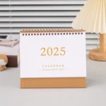 Desk Calendar 2024.7-2025.12 Yearly Monthly Daily Planner Time Manegement Schedule Organizers To Do List Calendar Books Memo Pad - Image 2