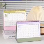 Desk Calendar 2024.7-2025.12 Yearly Monthly Daily Planner Time Manegement Schedule Organizers To Do List Calendar Books Memo Pad - Image 3