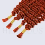 No Weft Human Hair Bulk Extension Deep Curly Virgin Human Hair Bulk Hair Weaving For African Women Braiding 16-28 inches Braids - Image 2