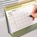 Desk Calendar 2024.7-2025.12 Yearly Monthly Daily Planner Time Manegement Schedule Organizers To Do List Calendar Books Memo Pad - Image 4