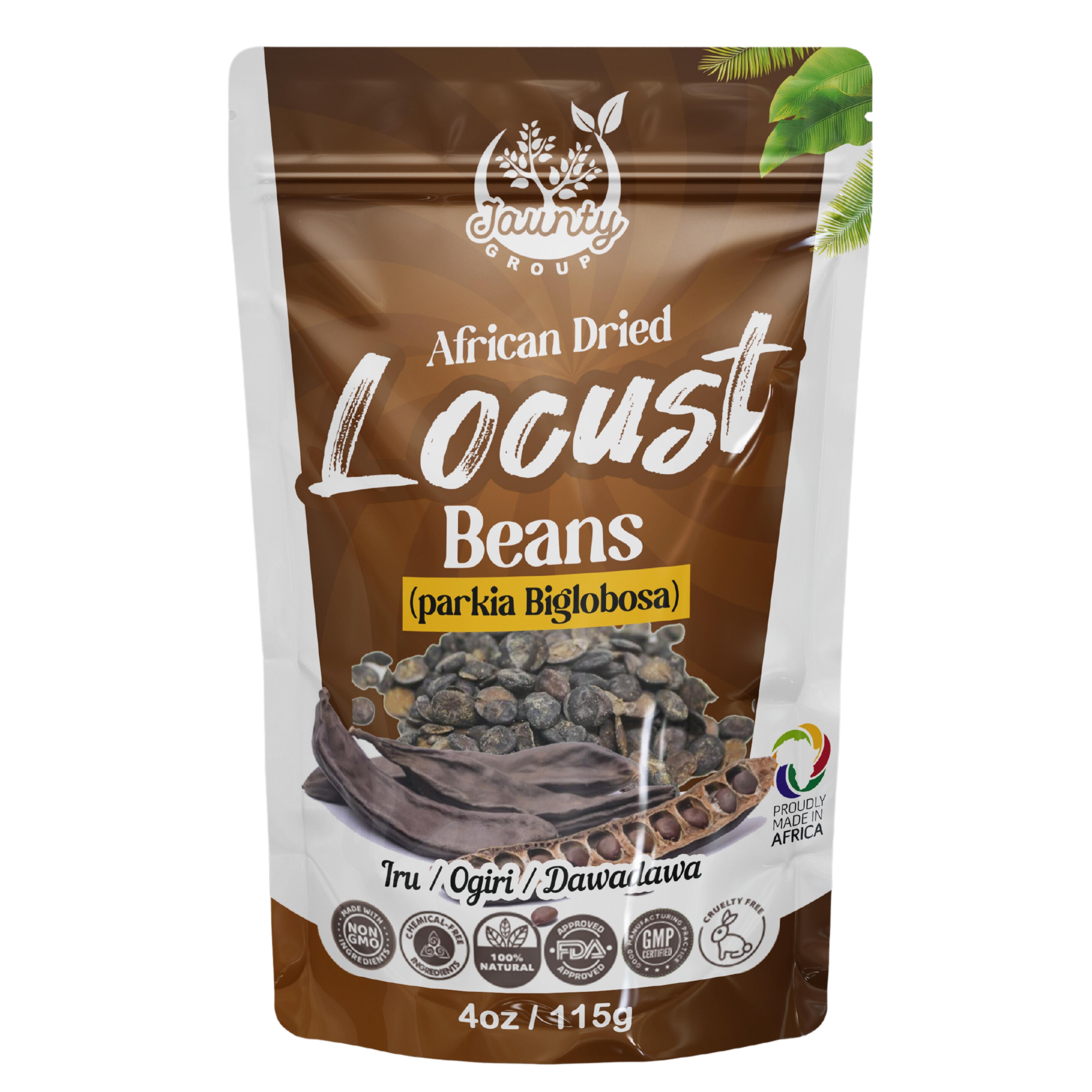 Jaunty Dried Locust Beans / African Fermented