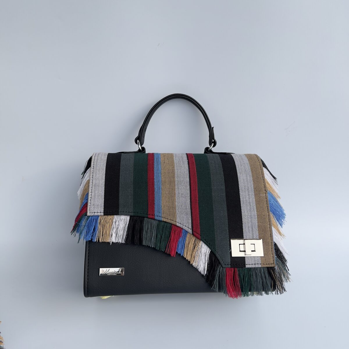 Olanma Asooke and Leather Handbag - Image 5