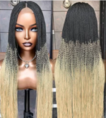 Twist Wig, Twist Braided Wig, Micro Million Twist Wig, Afro Braided Wig, Glue less Wigs, Black Women Hair Extensions