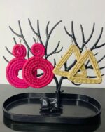 Luxe Raffia Earrings