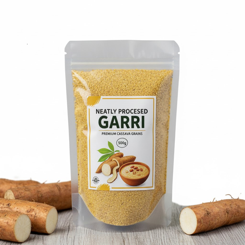 Neatly processed Garri (cassava) 500g Neatly processed Garri (cassava) 500g - Image 1