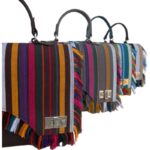 Olanma Asooke and Leather Handbag