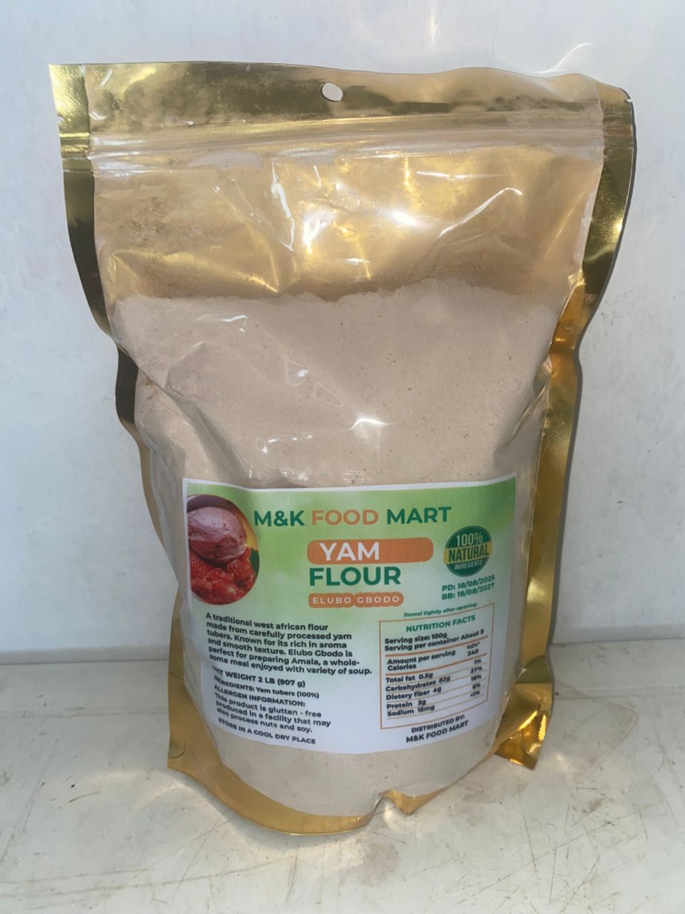 Yam flour - Elubo Gbodo