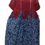 Ankara Bubu with asoke fringes