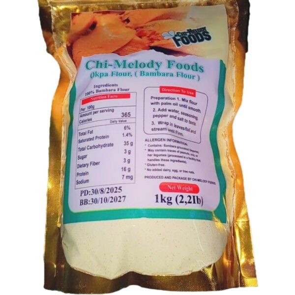 Chi-Melody Foods Okpa Flour