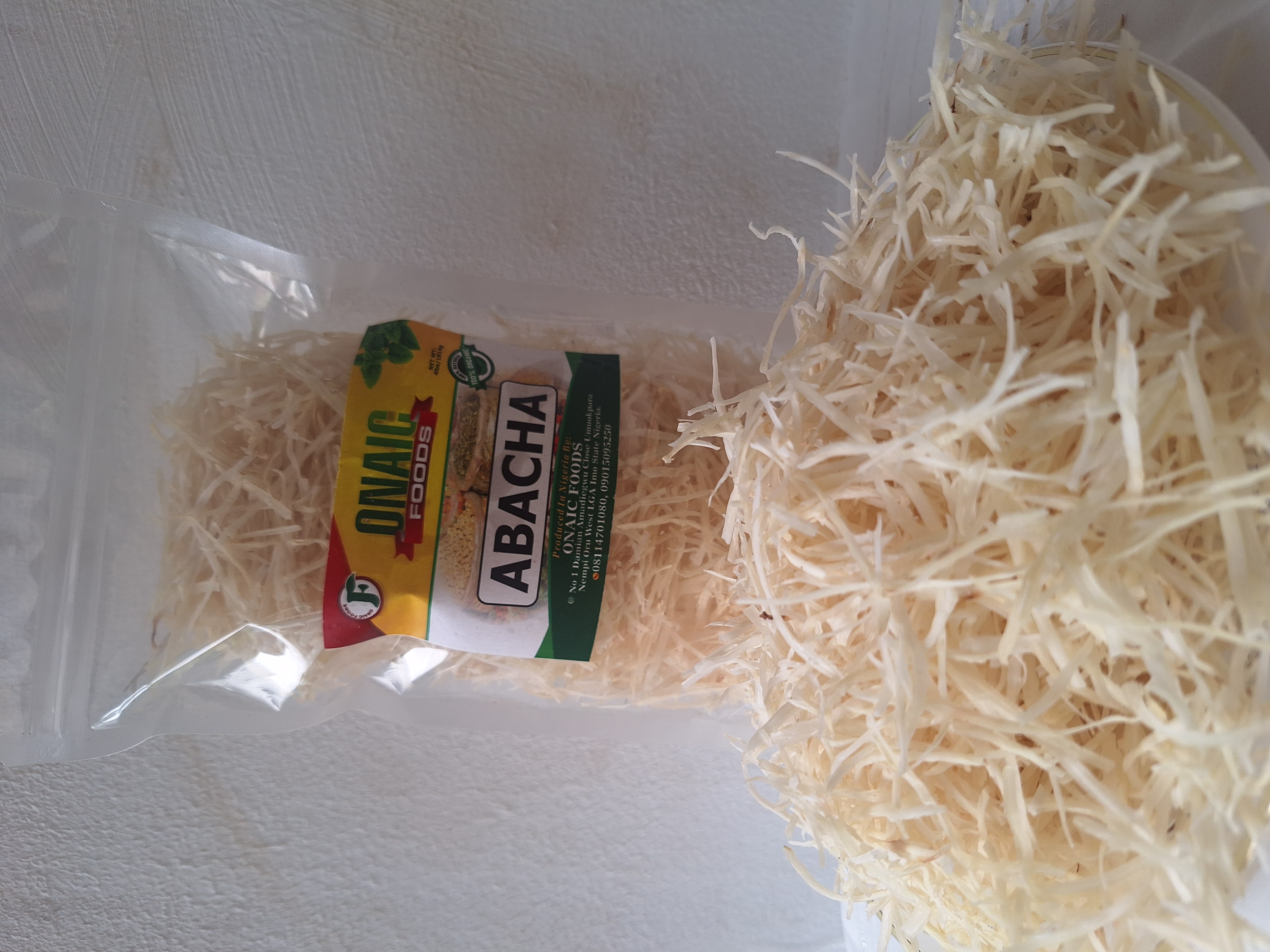 ABACHA: (African Salad) 8oz pe