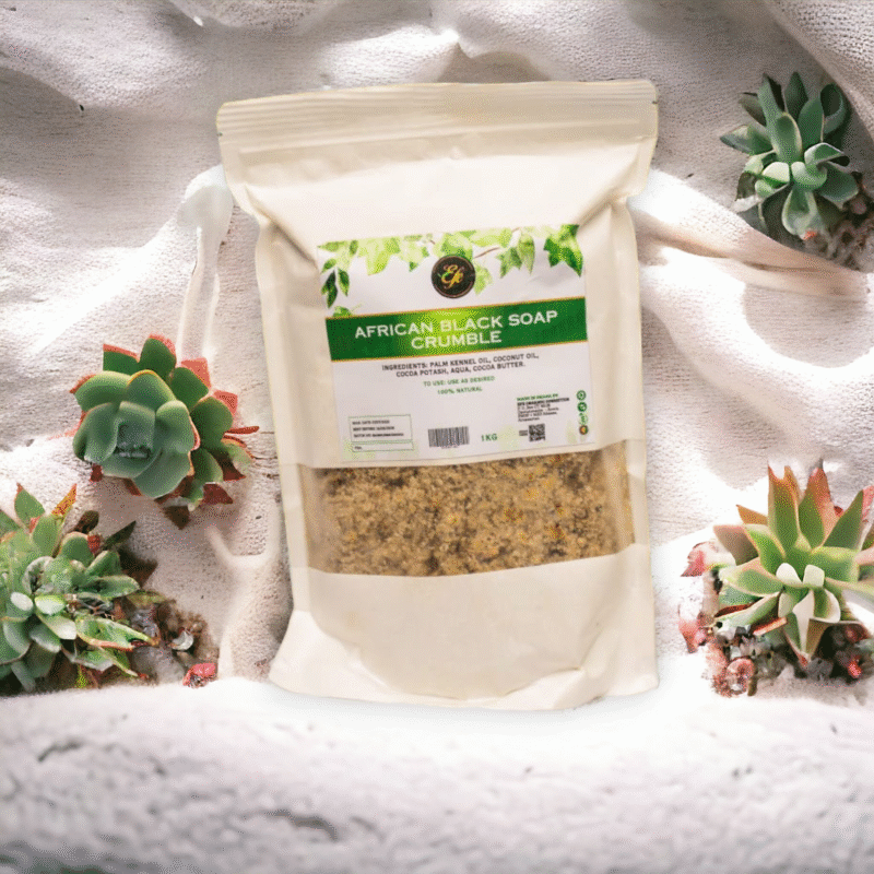Black Soap Crumble Efe African Black Soap Crumble - Image 1
