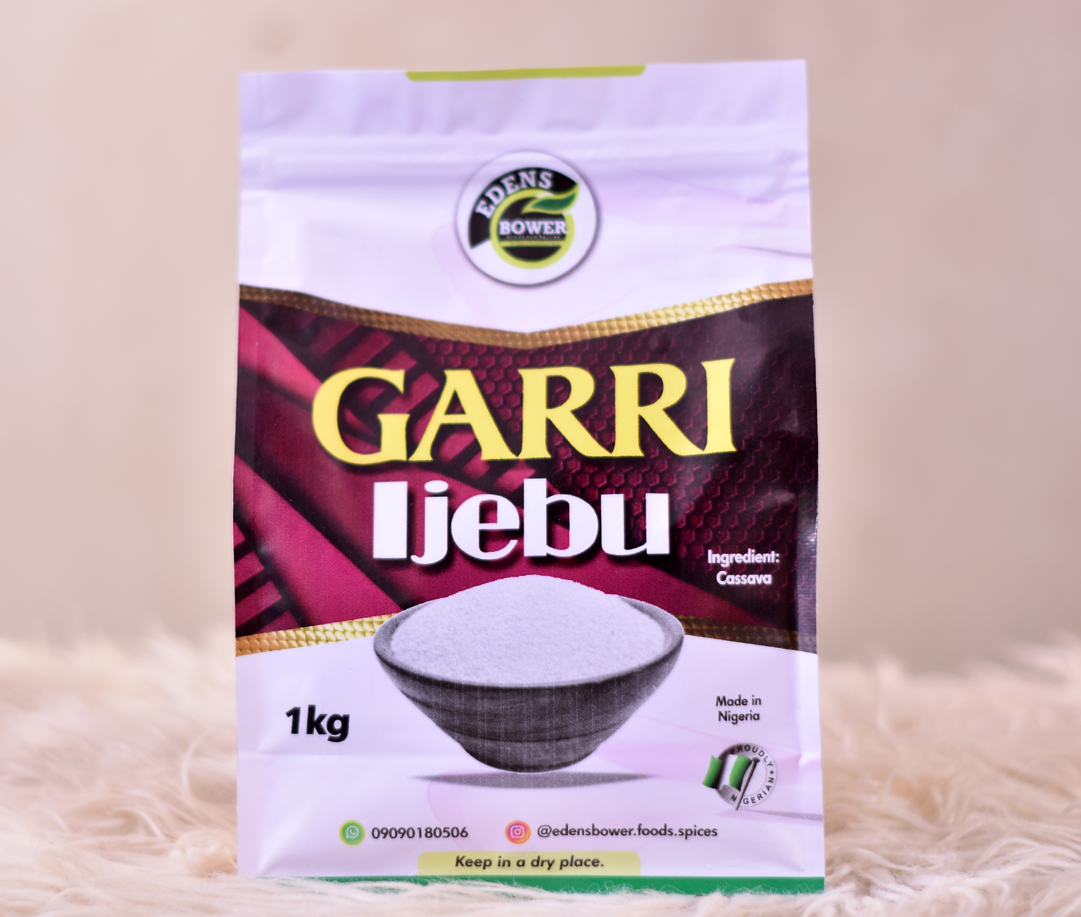 Crunchy Garri Ijebu