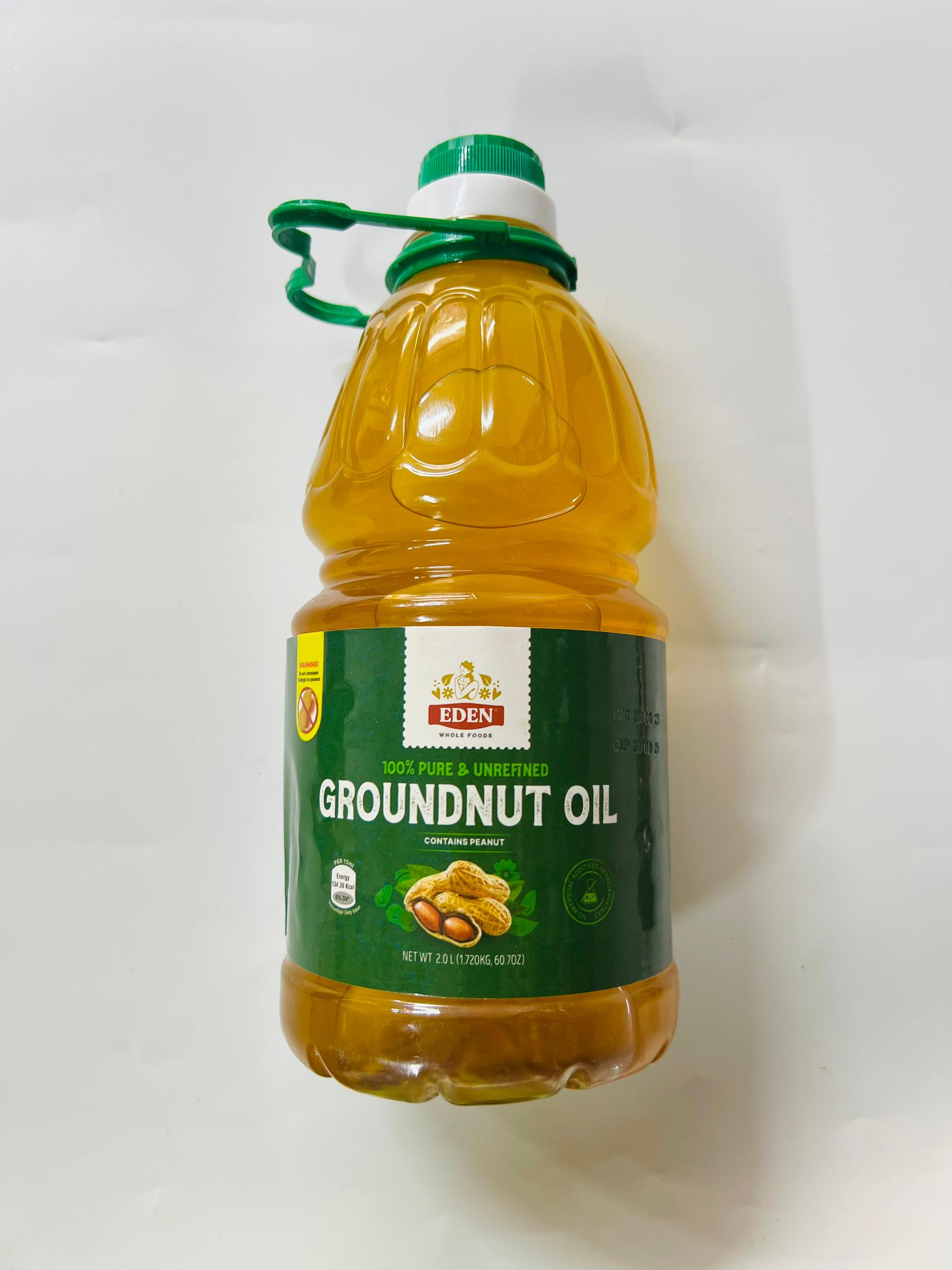Eden Whole Foods Natural Groundnut Oil