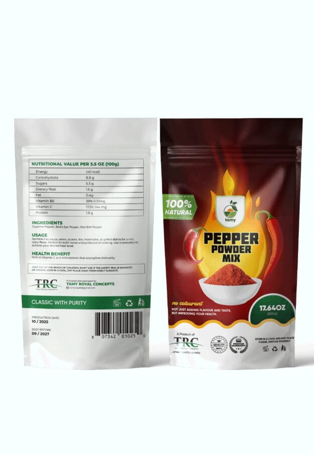 Tamy chili pepper powder 500g