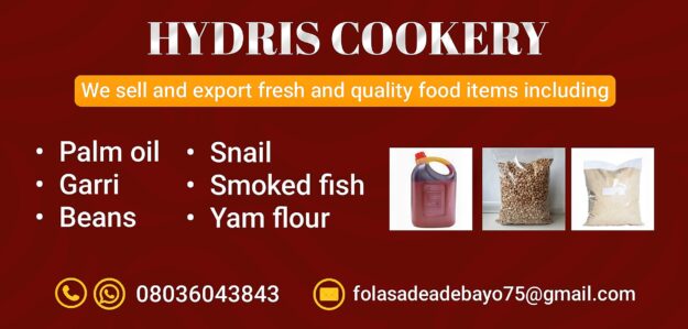 Hydris cookery