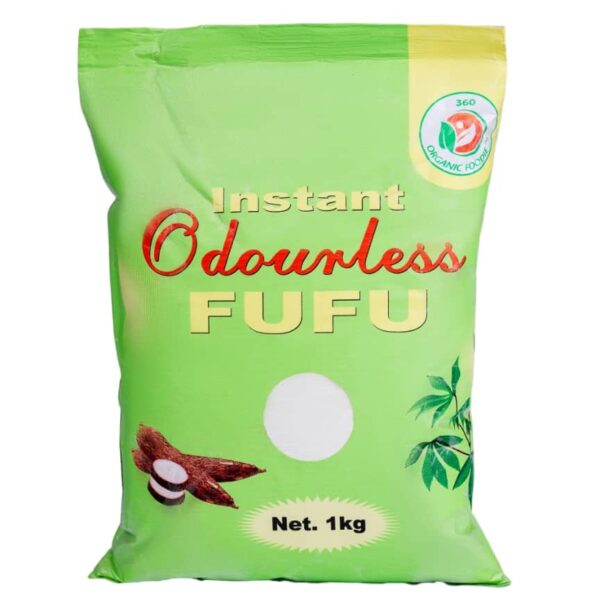 Instant Odourless Fufu