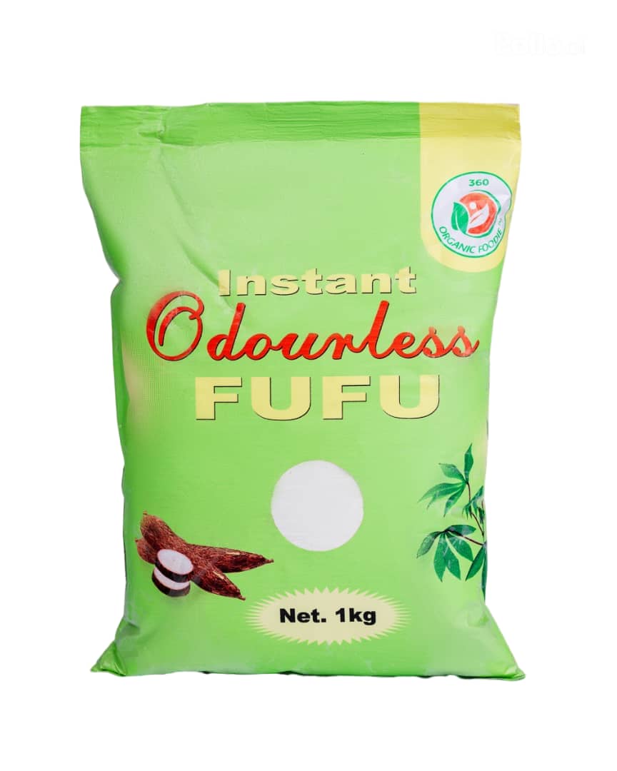 Instant Odourless Fufu