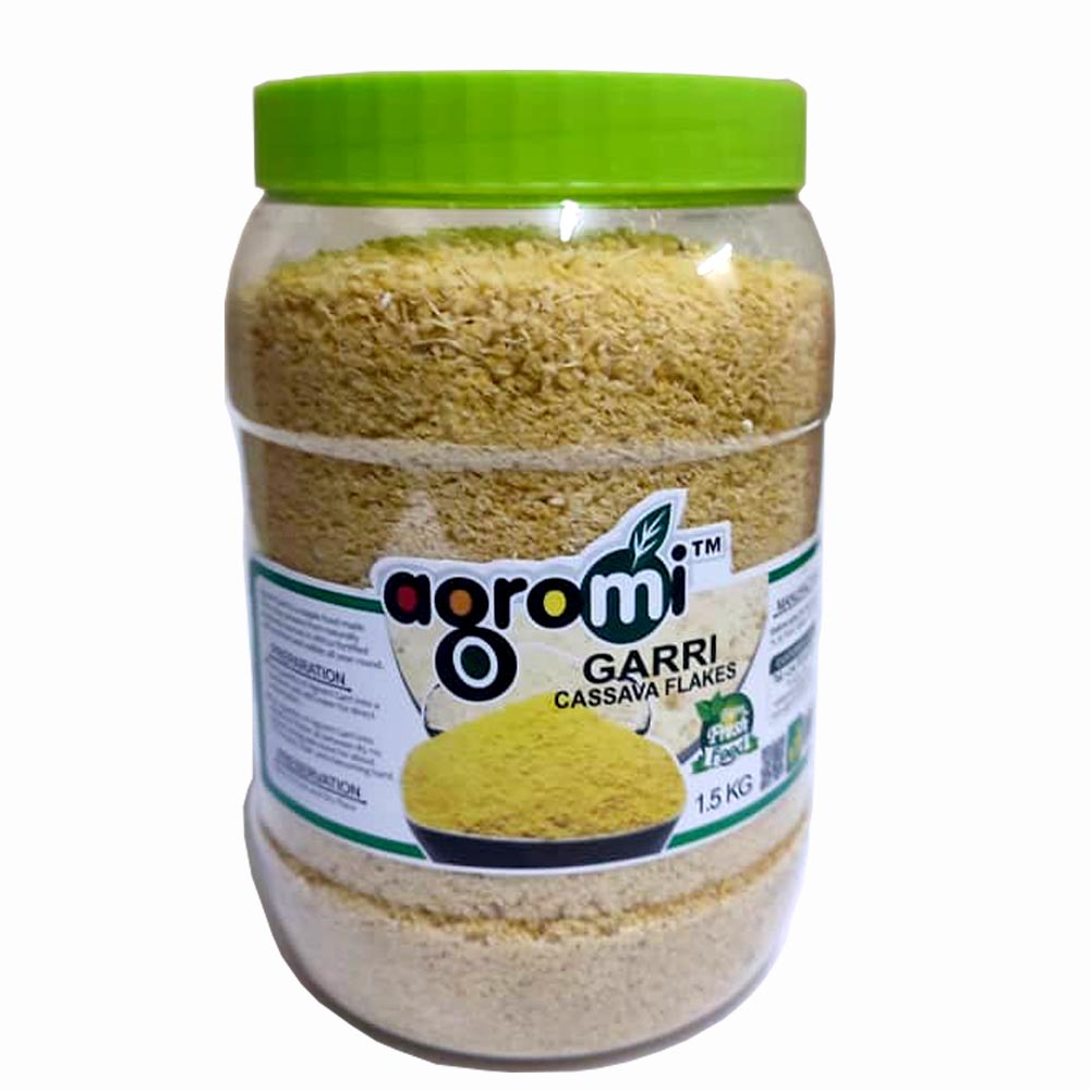 AGROMI WHITE GARRI 1.2KG 1.5L