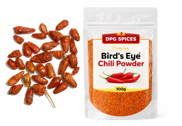 Premium Bird's Eye Chili Powder - Intense Heat & Authentic Flavor