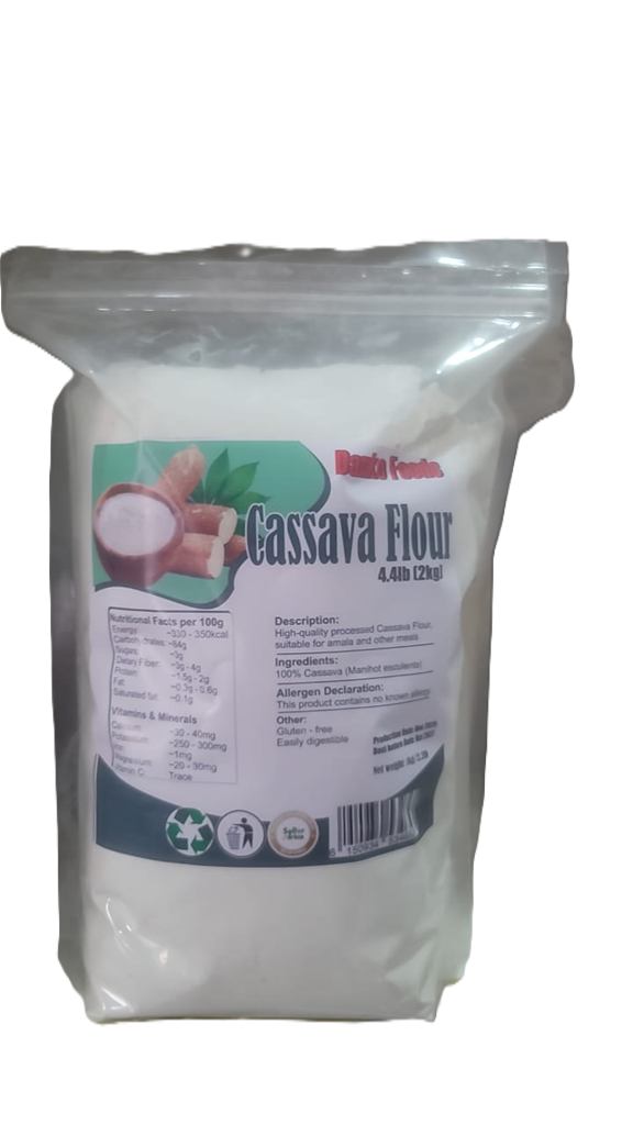 danko cassava flour Cassava flour 2Kg - Image 1