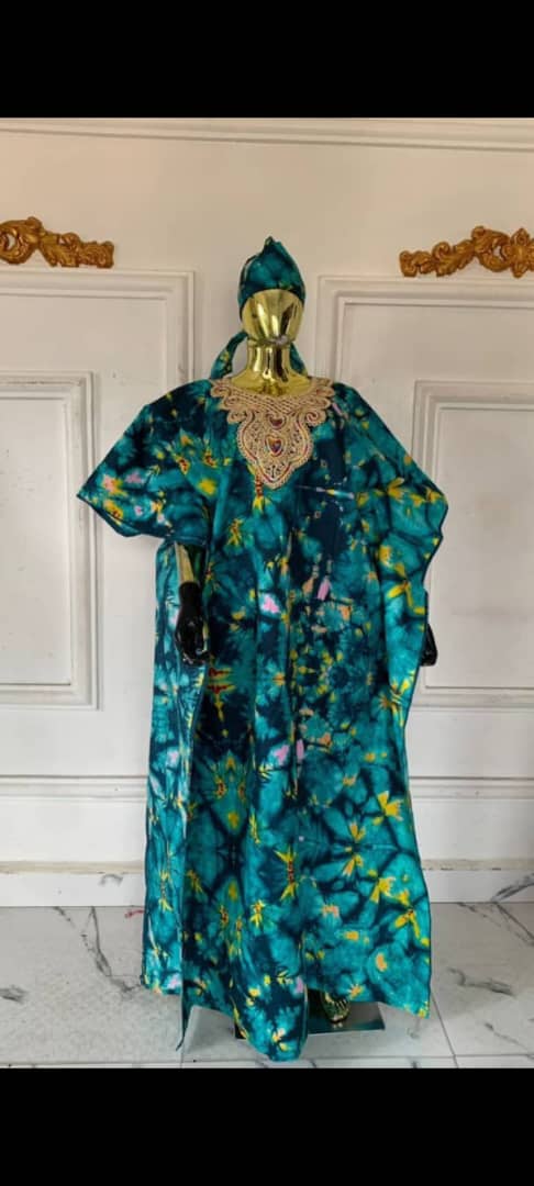 Elegant Ankara Bubu Gown