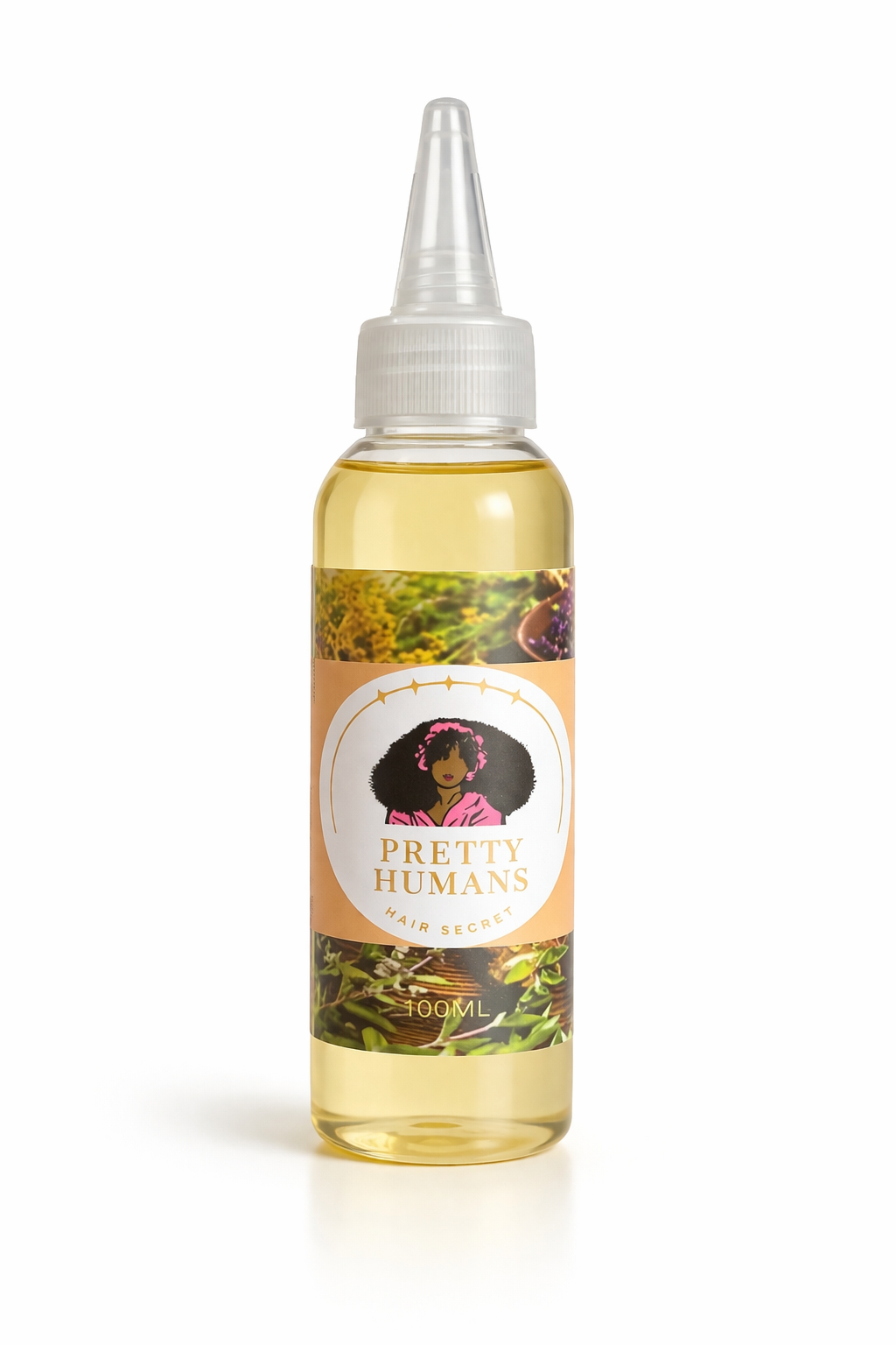 612D4C81-5223-4E3B-A394-25E6973373F0 Pretty Humans Hair Growth oil - Image 1