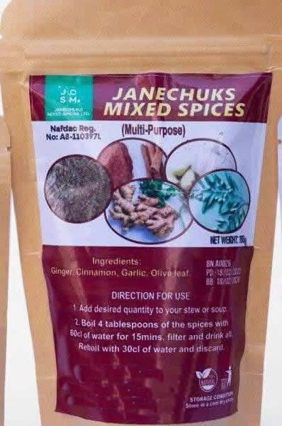 JANECHUKS MIXED SPICES TEA