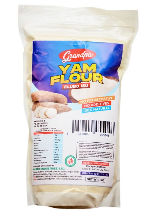 Grandpa Yam Flour 1kg