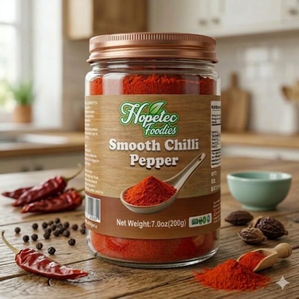 Hopetecfoodies smooth chili pepper
