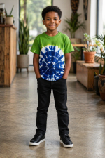 100% cotton Tie & Dye Top for men, women and kids - Image 4