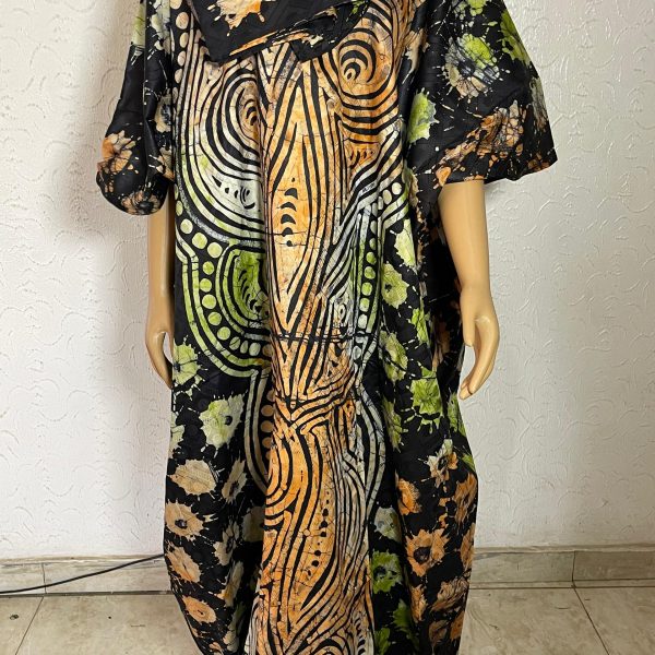 Ready to wear Adire Bubu gown