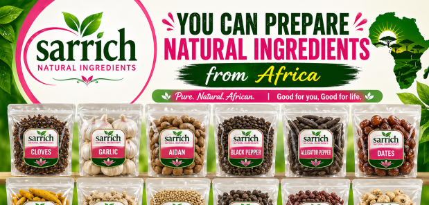 Sarrich natural ingredients