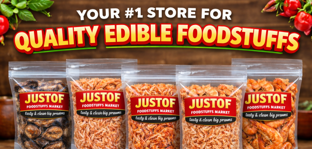 JUSTOF Foodstuffs market