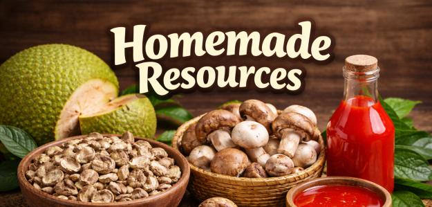 Homemade resources